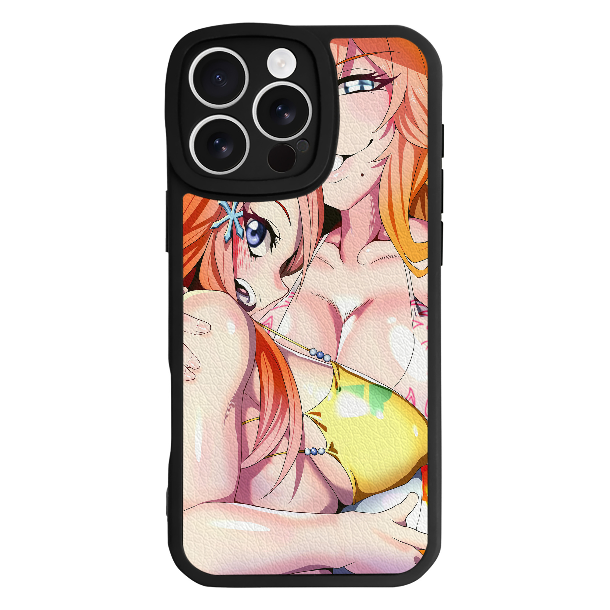 （画像用） ブリーチ BLEACH 【iPhone 16シリーズ対応】シリコンスマホケース（レザー調） 材質：シリコン